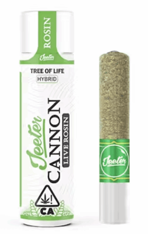 Jeeter - Tree Of Life - Infused - Live Rosin Solventless - Baby Cannon - 1.3 Grams
